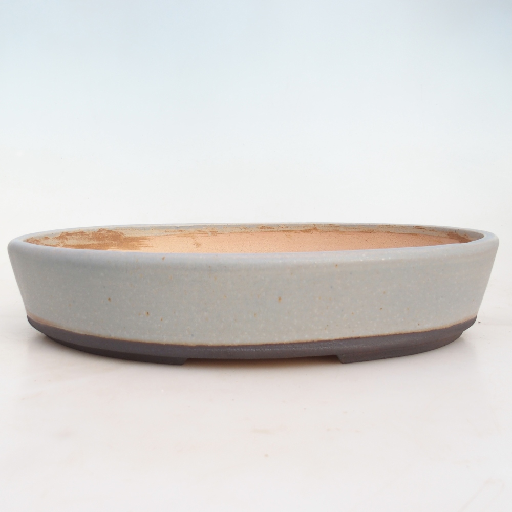 Bonsai bowl 38,5 x 30,5 x 7 cm , colour blue