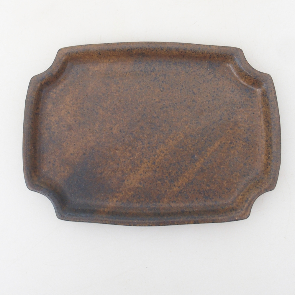 Bonsai bowl + saucer H01 - 12x9x5 cm