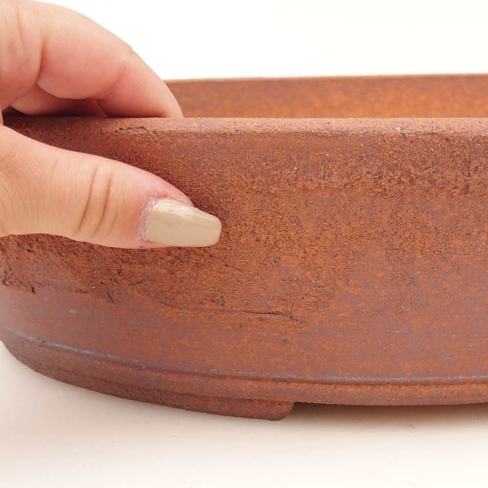 Bonsai bowl 35,5 x 27 x 8 cm , colour brown