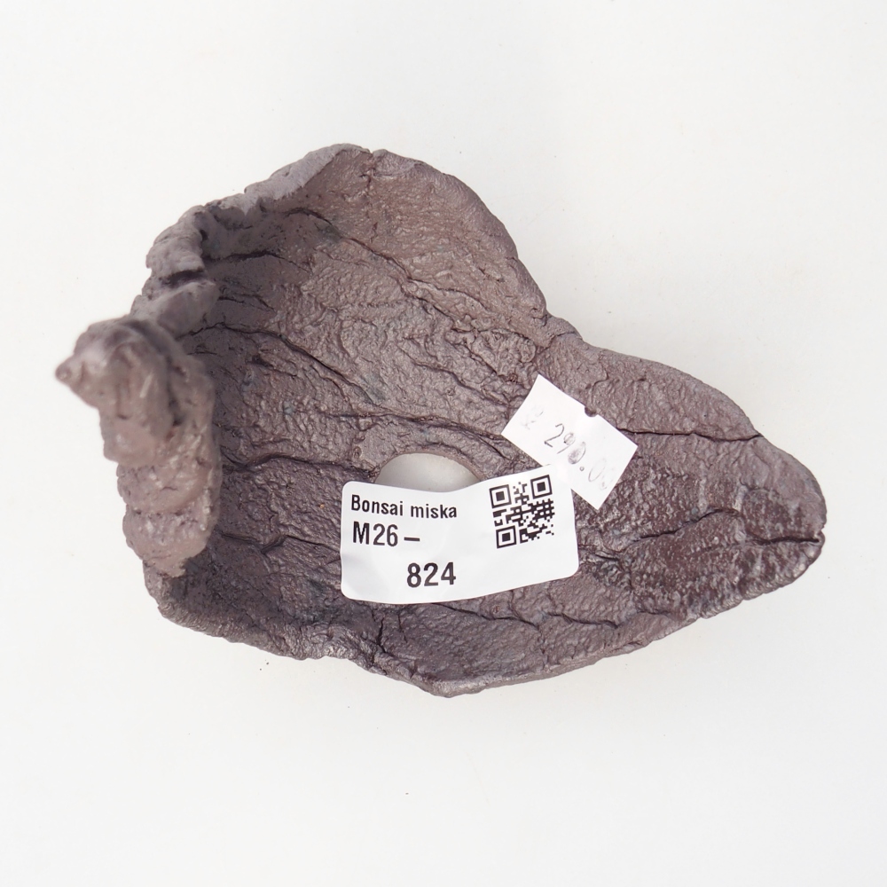 Ceramic Shell 9,5 x 8 x 11,5 cm , metallic colour