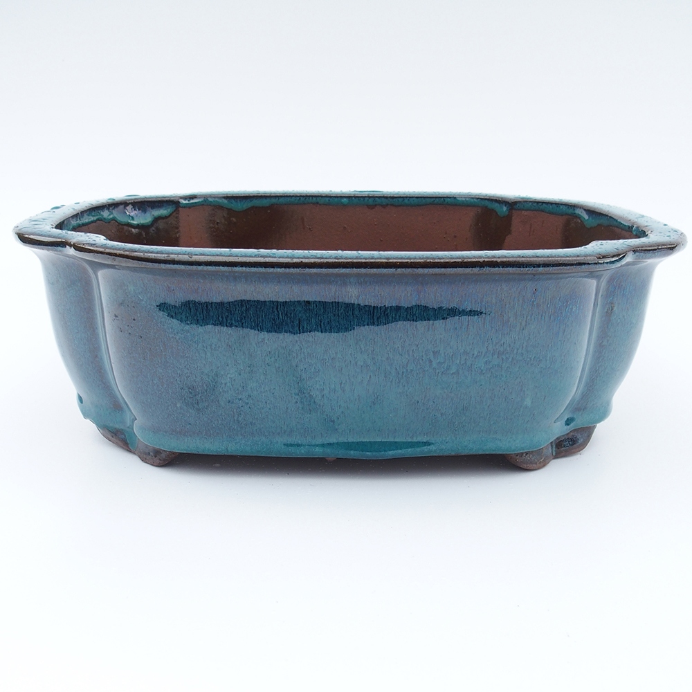 Bowl 32 x 26 x 10,5 cm blue-green