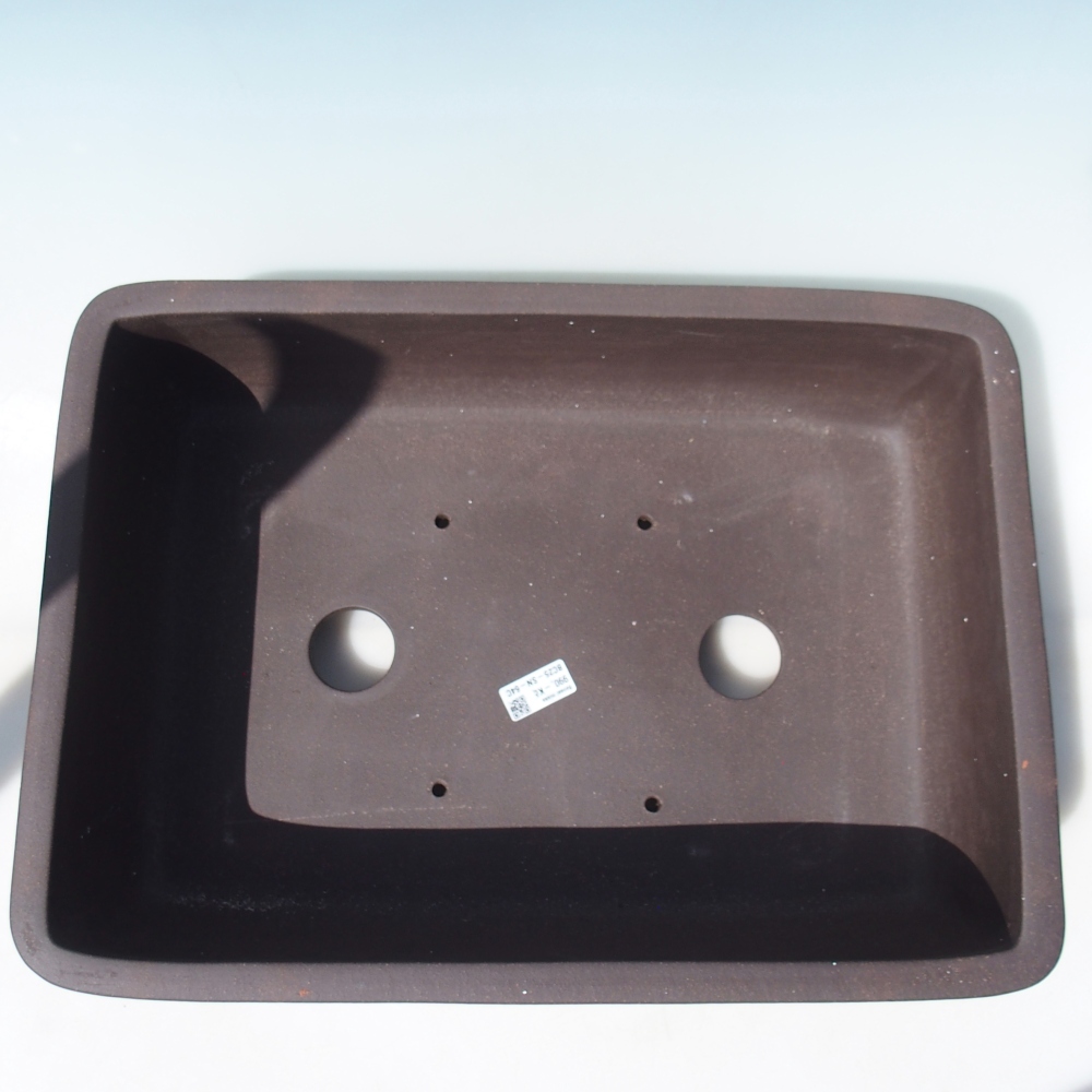 Bowl 49 x 35 x 16,5 cm brown - PERSONAL COLLECTION OR PALLET TRANSPORT ONLY