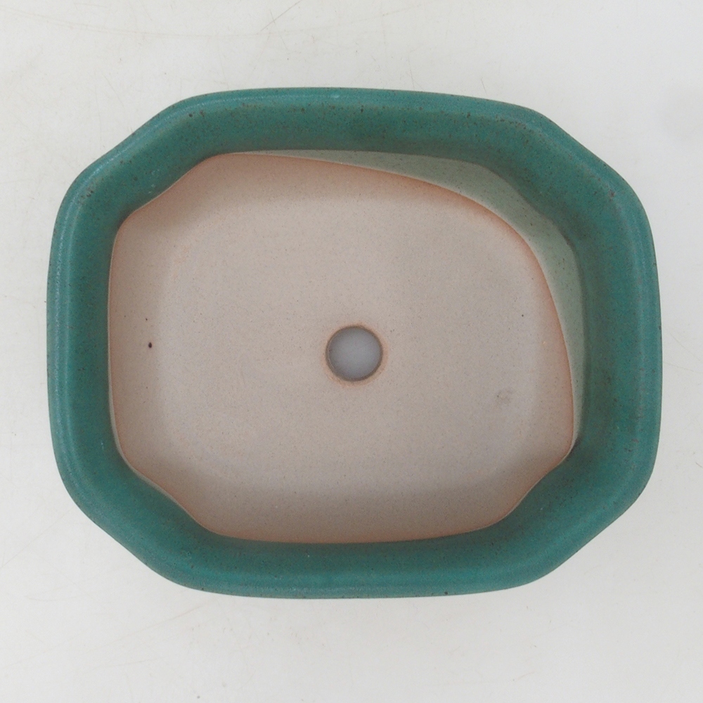 Bonsai bowl H32 - 13 x 10 x 5.5 cm. - green