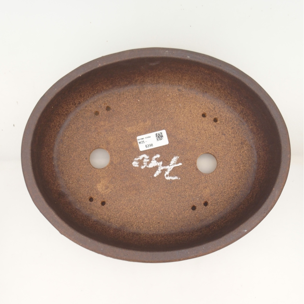 Bonsai bowl 32,5 x 26 x 8,5 cm , colour brown