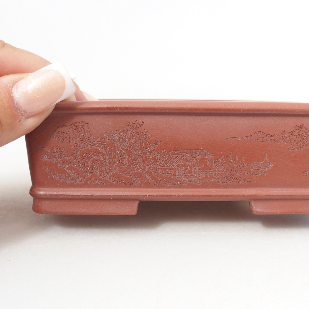 Bowl 11,5 x 7,5 x 4 cm brick colour