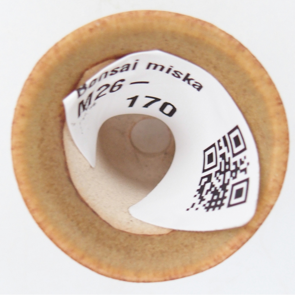 Mini bonsai bowl 3 x 3 x 3,5 cm, brown