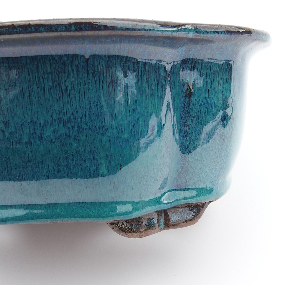 Bowl 32 x 26 x 10,5 cm blue-green