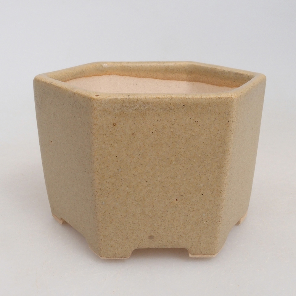 Mini bonsai bowl 7 x 5,5 x 4,5 cm, color brown