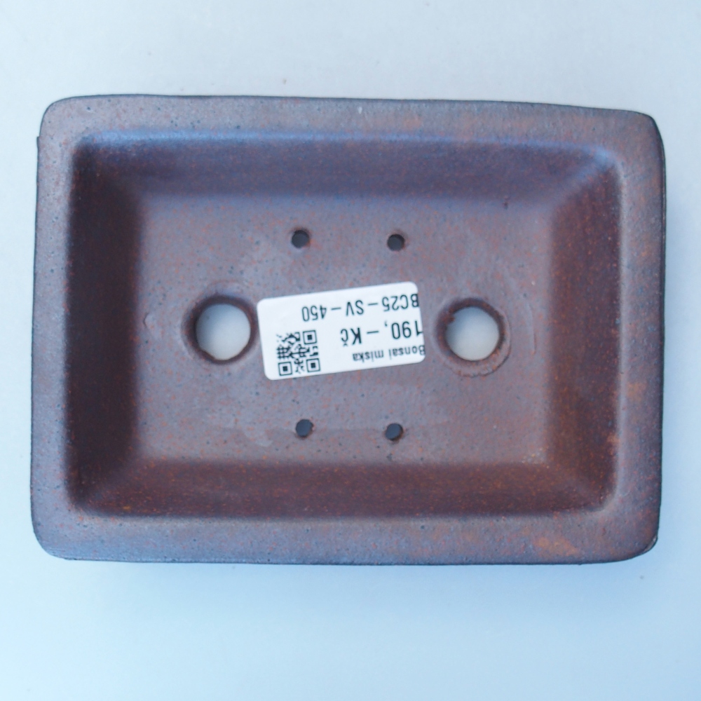 Bowl 14 x 10,5 x 4 cm brown