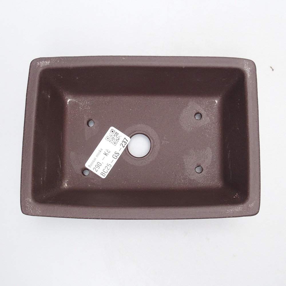 Bowl 17 x 12 x 5,5 cm brown