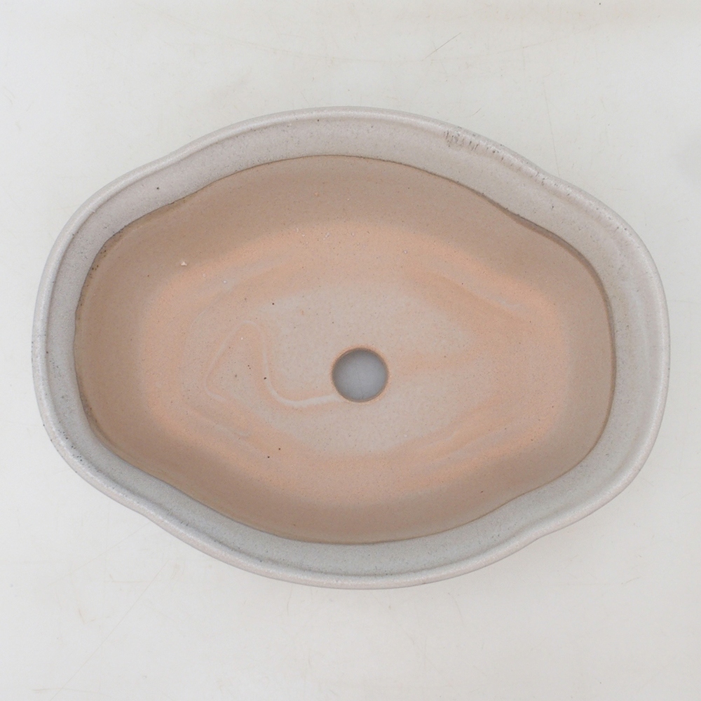 Bonsai bowl H75 - 19 x 14 x 6.5 cm. - beige