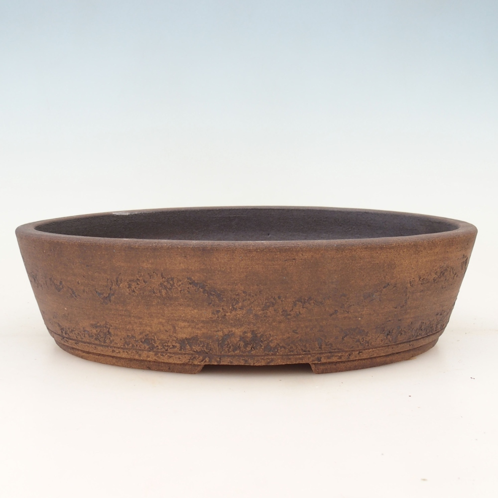 Bonsai bowl 33 x 26 x 8 cm , metal colour