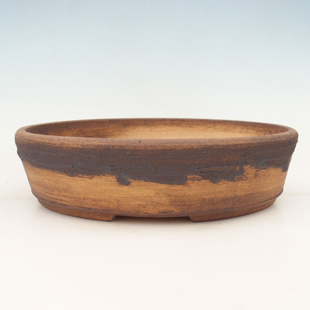 Bonsai bowl 33 x 25 x 8,5 cm , colour brown