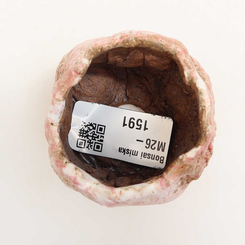 Ceramic Eggshell, 4.5 x 4.5 x 5 cm, pink
