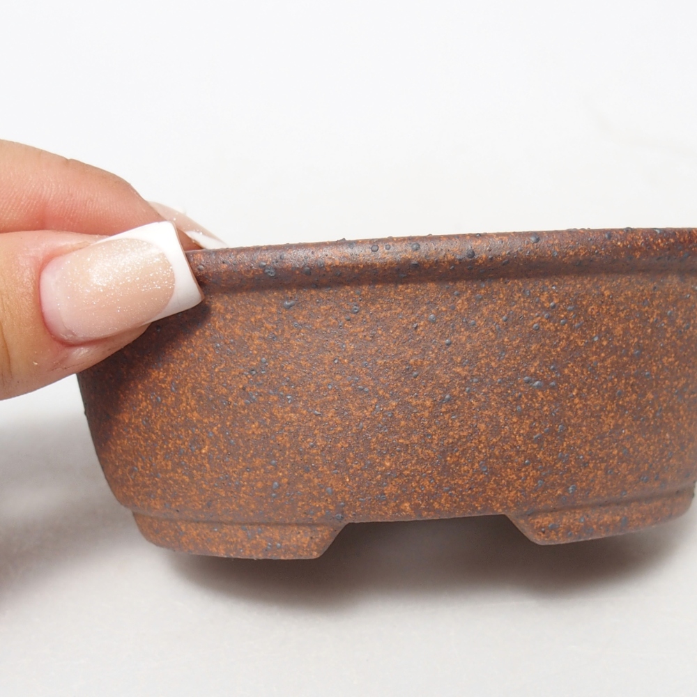 Bowl 11 x 9 x 4 cm brown