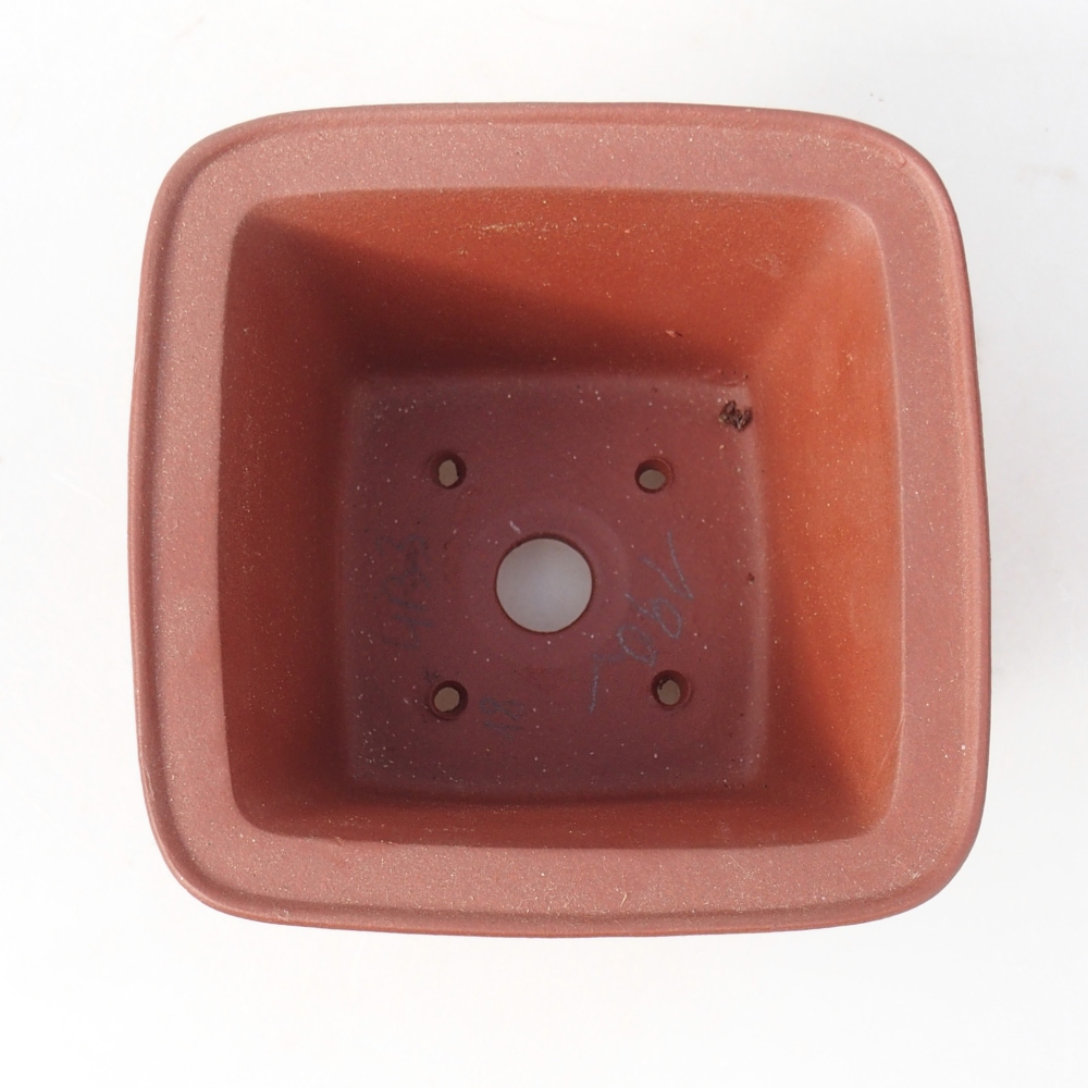Bowl 13 x 13 x 9 cm brick colour