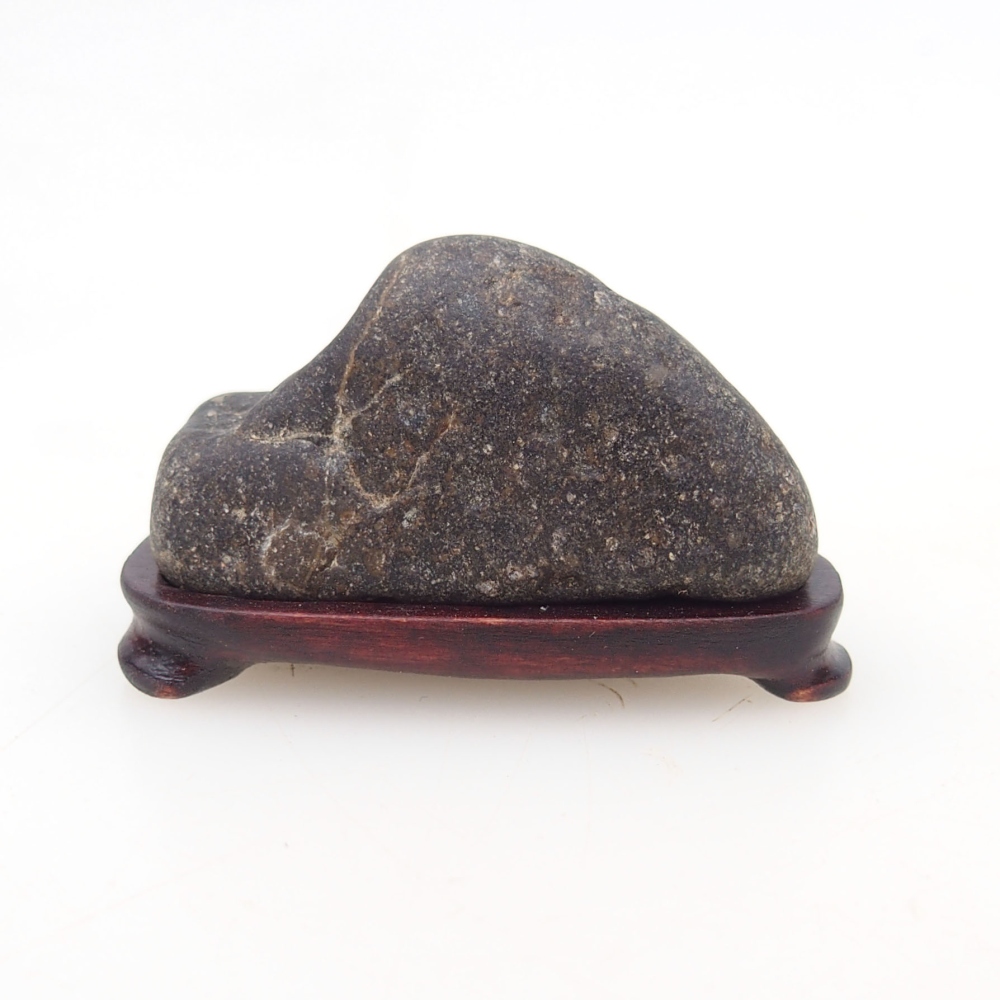 Suiseki - Stone with DAI (wooden pad)