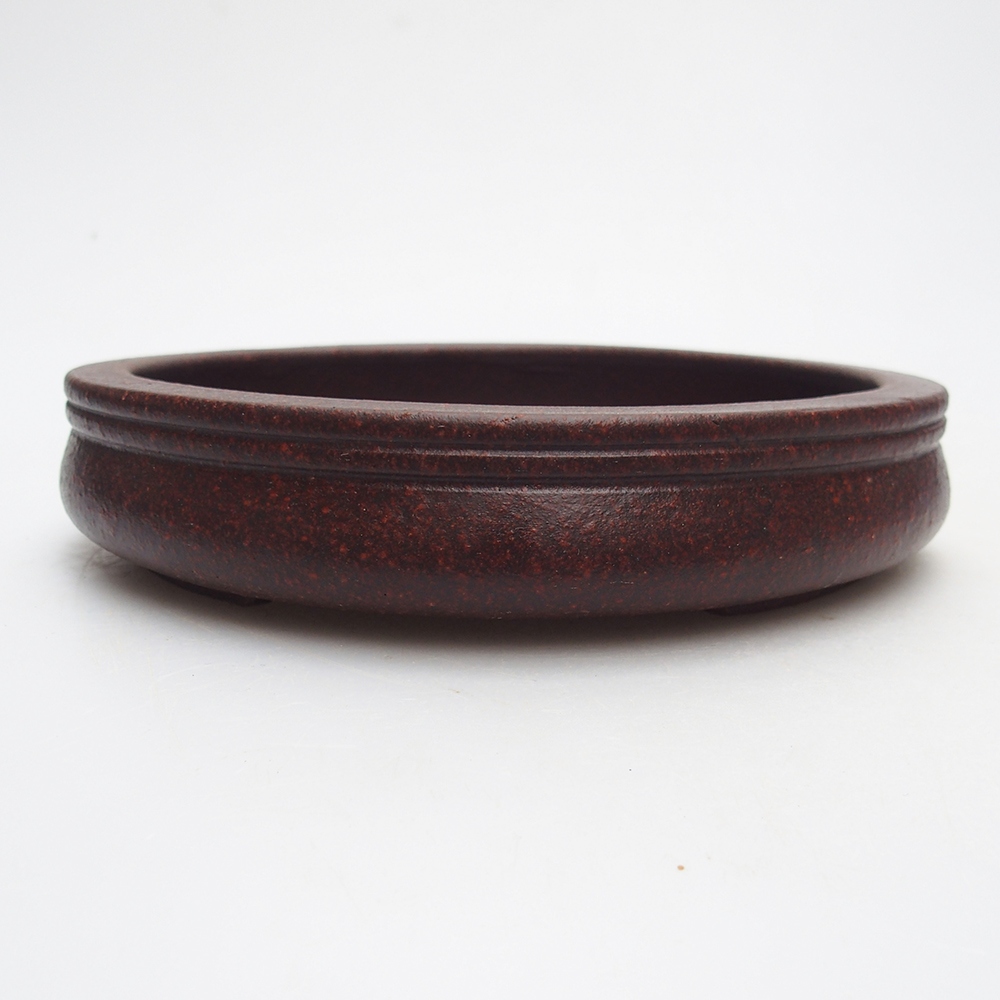 Bowl 16 x 16 x 3,5 cm brown-red