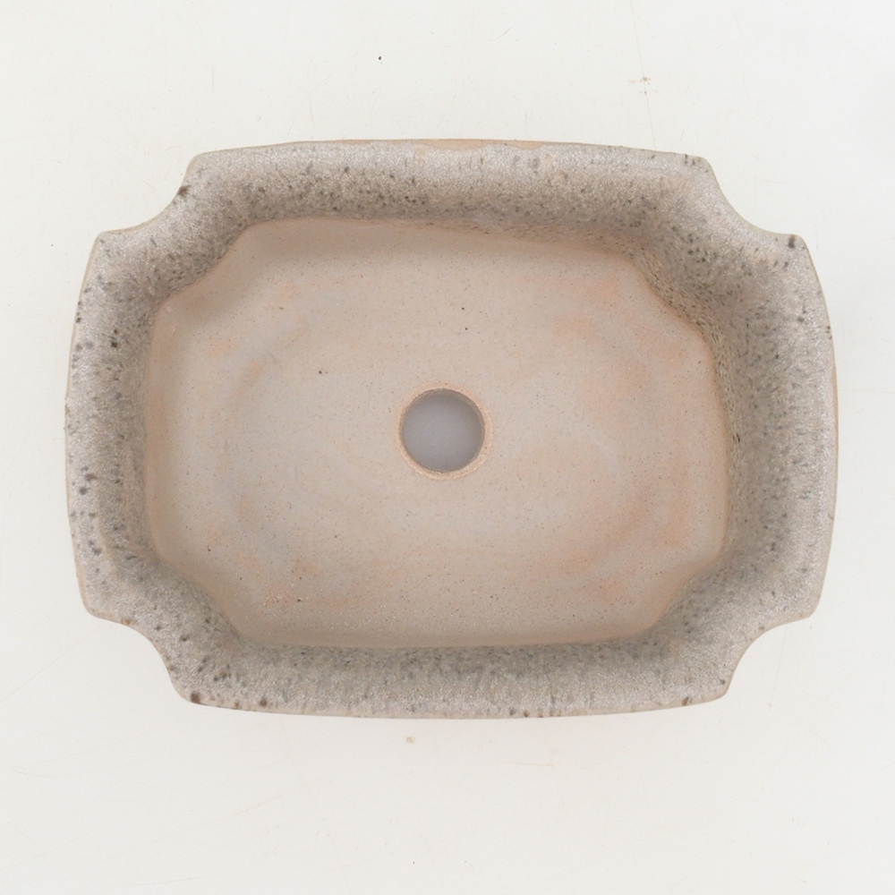 Bonsai bowl H01 - 12 x 9 x 5 cm - beige