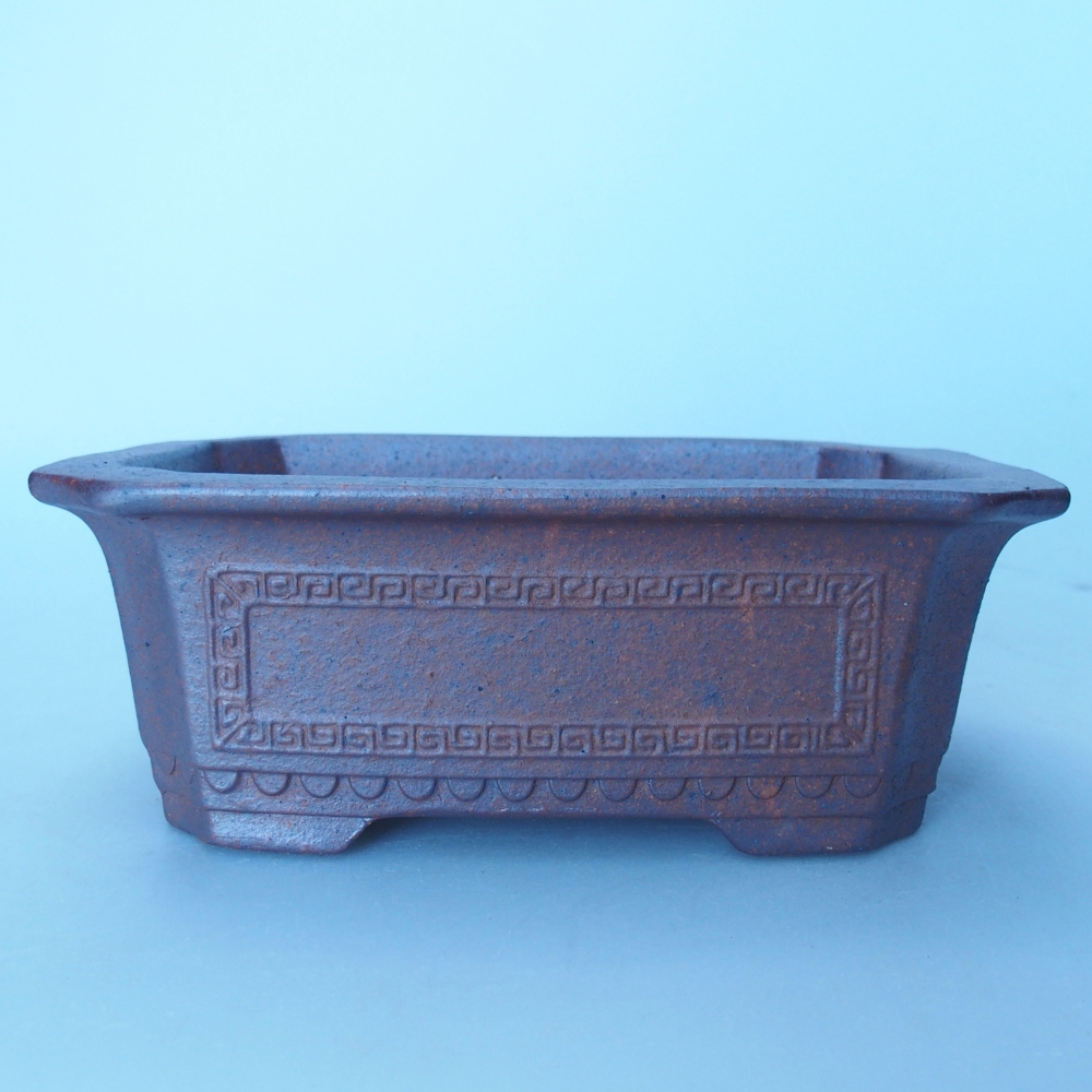 Bowl 16 x 11 x 6 cm brown