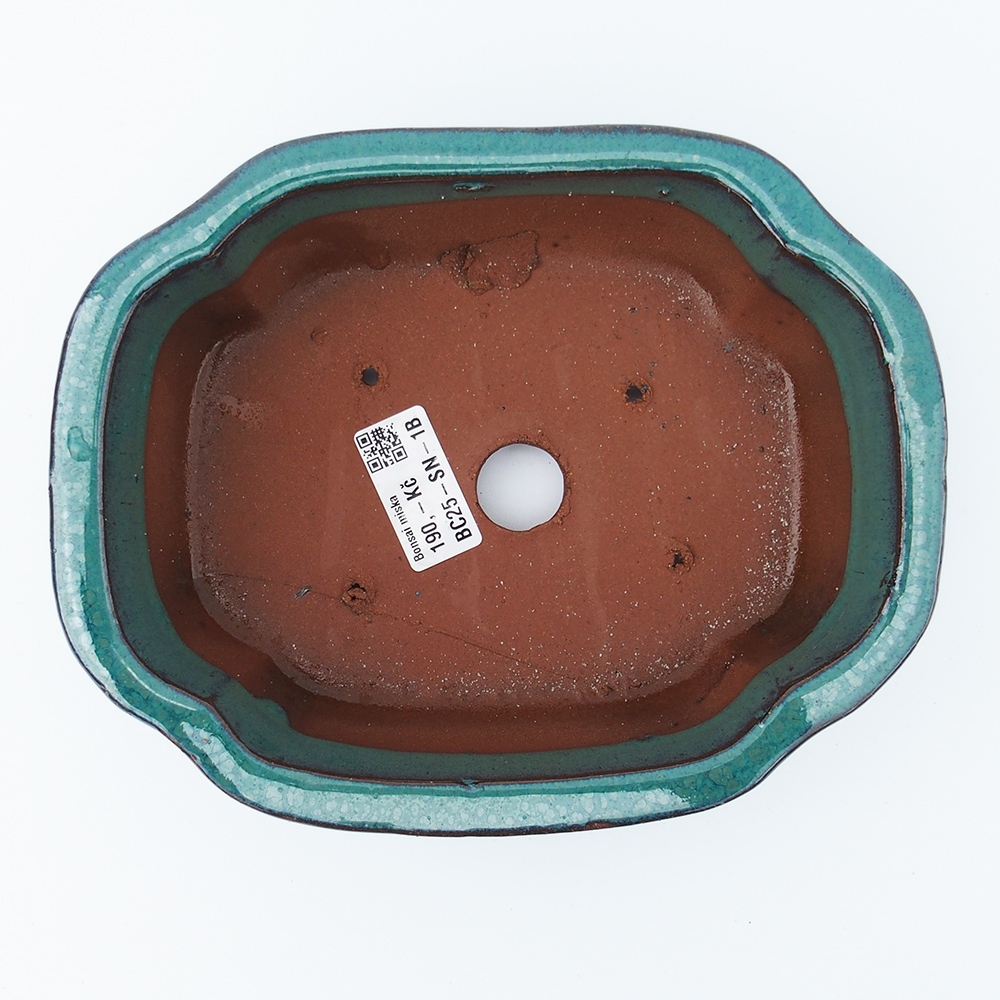 Bowl 20 x 16 x 6,5 cm green-blue