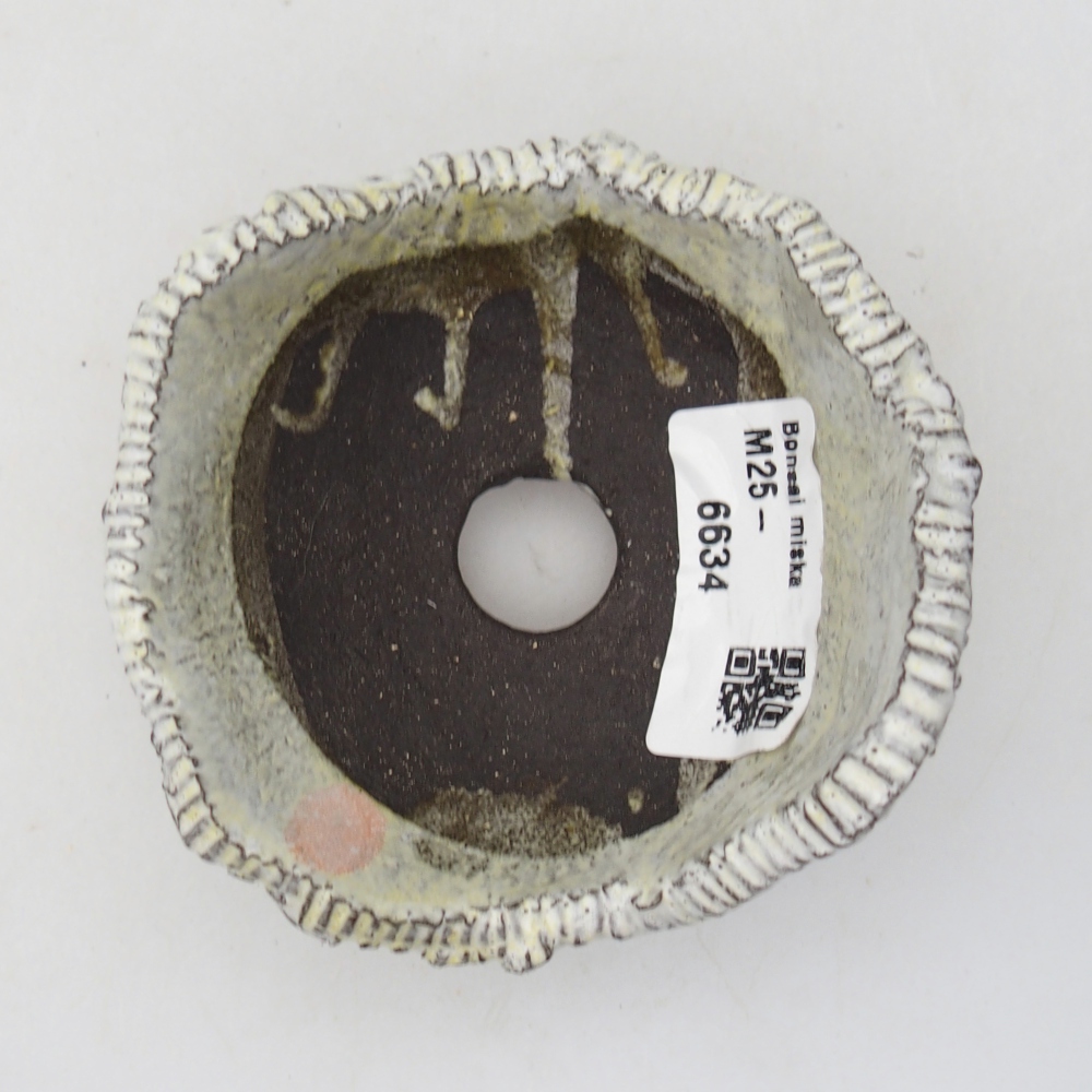 Ceramic Shell 8,5 x 8,5 x 5 cm , colour white