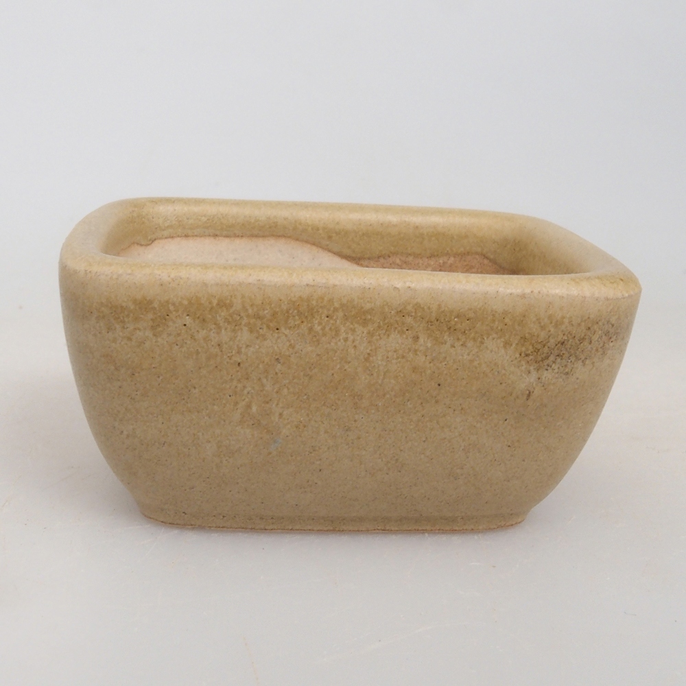 Mini bonsai bowl 5,5 x 4,5 x 2,5 cm, color brown
