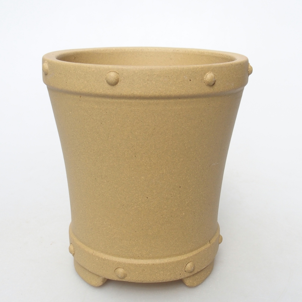 Bowl 10,5 x 10,5 x 12 cm colour ochre