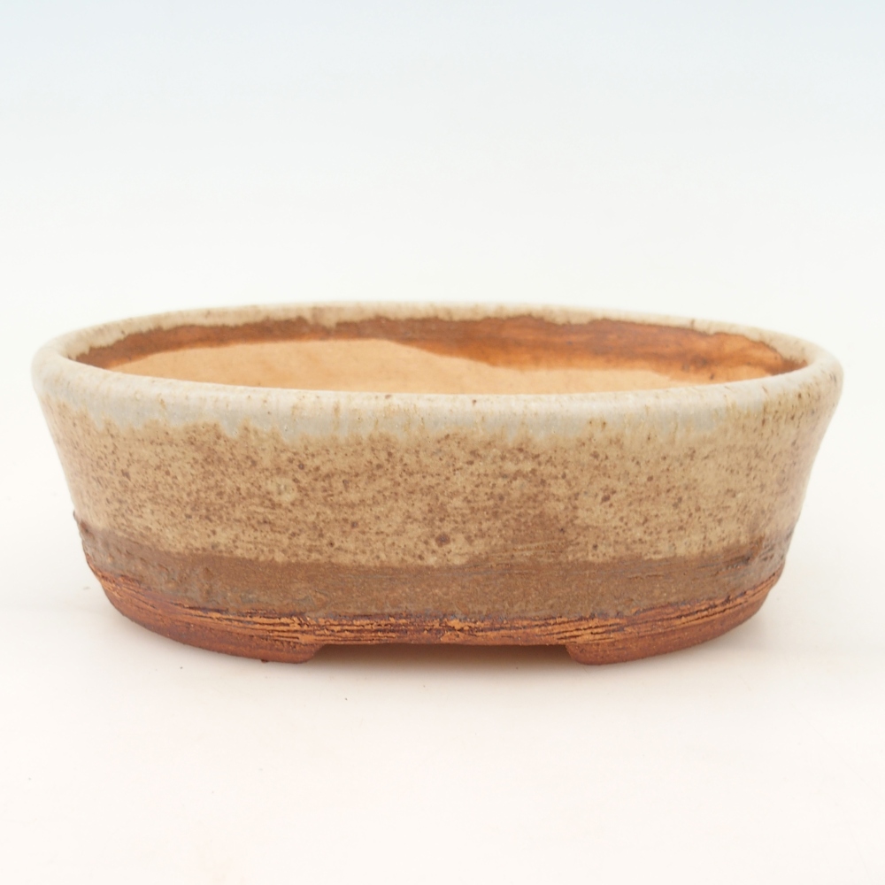 Bonsai bowl 20 x 16 x 6,5 cm , colour beige