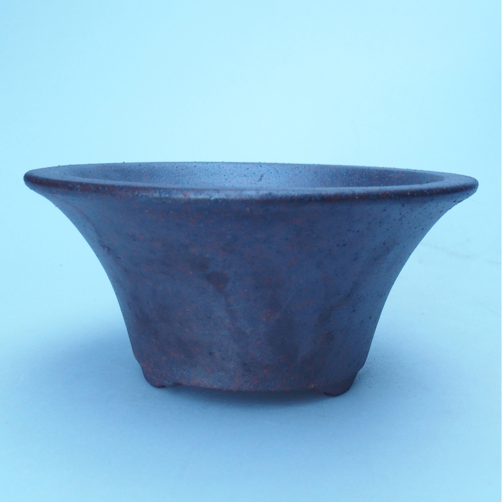 Bowl 15 x 15 x 7 cm brown
