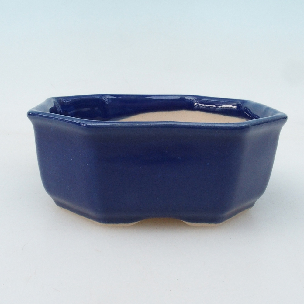 Bonsai bowl + saucer H01 - 12x9x5 cm