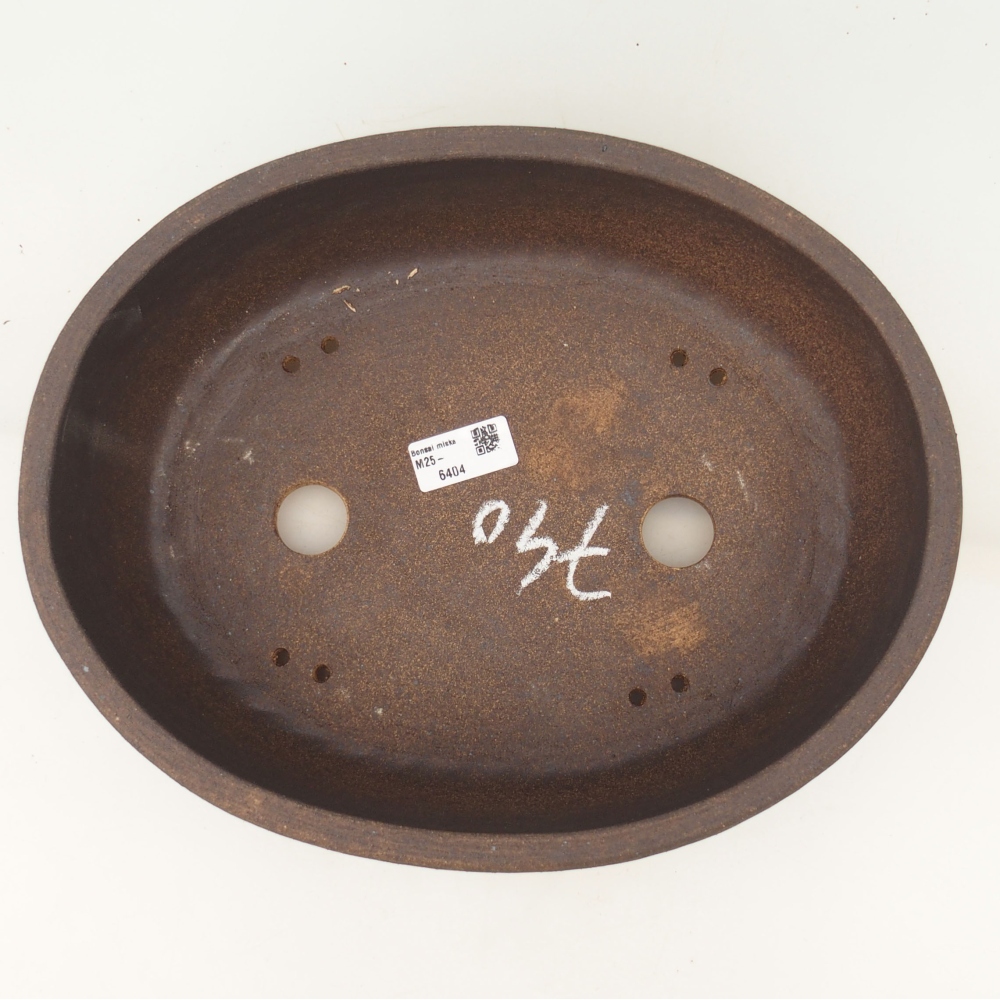 Bonsai bowl 32 x 25,5 x 9,5 cm , colour brown