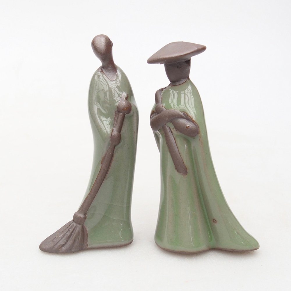 Ceramic figurine 2pcs
