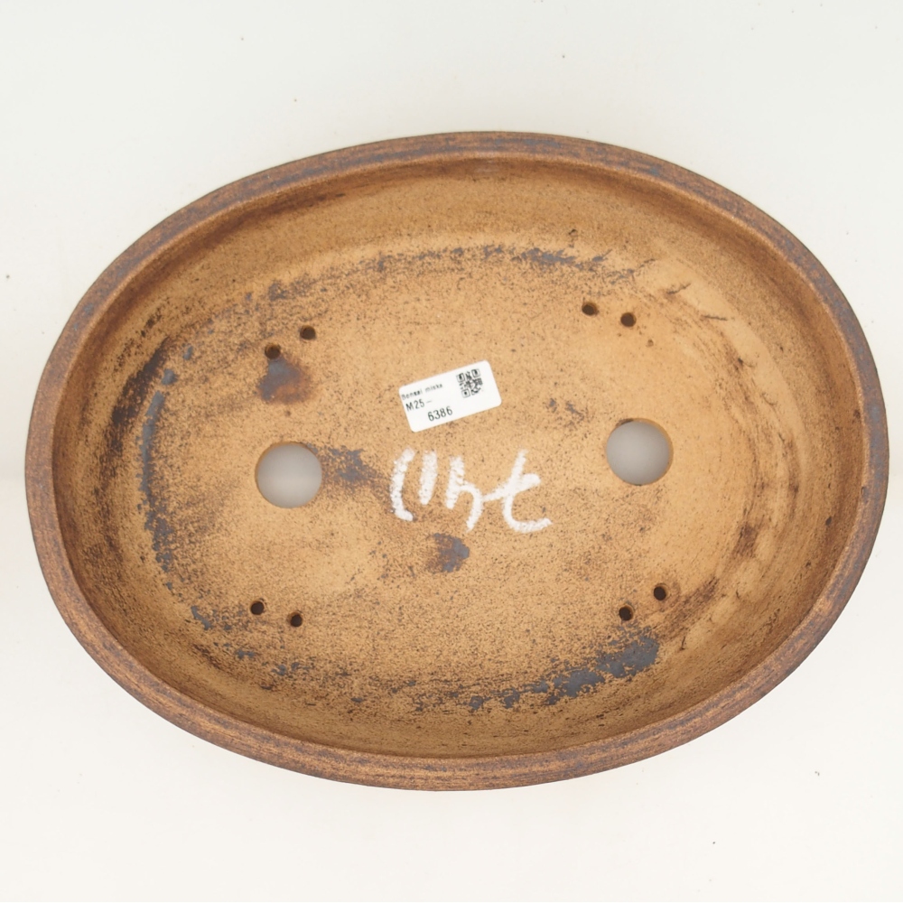 Bonsai bowl 32,5 x 25 x 8 cm , colour brown