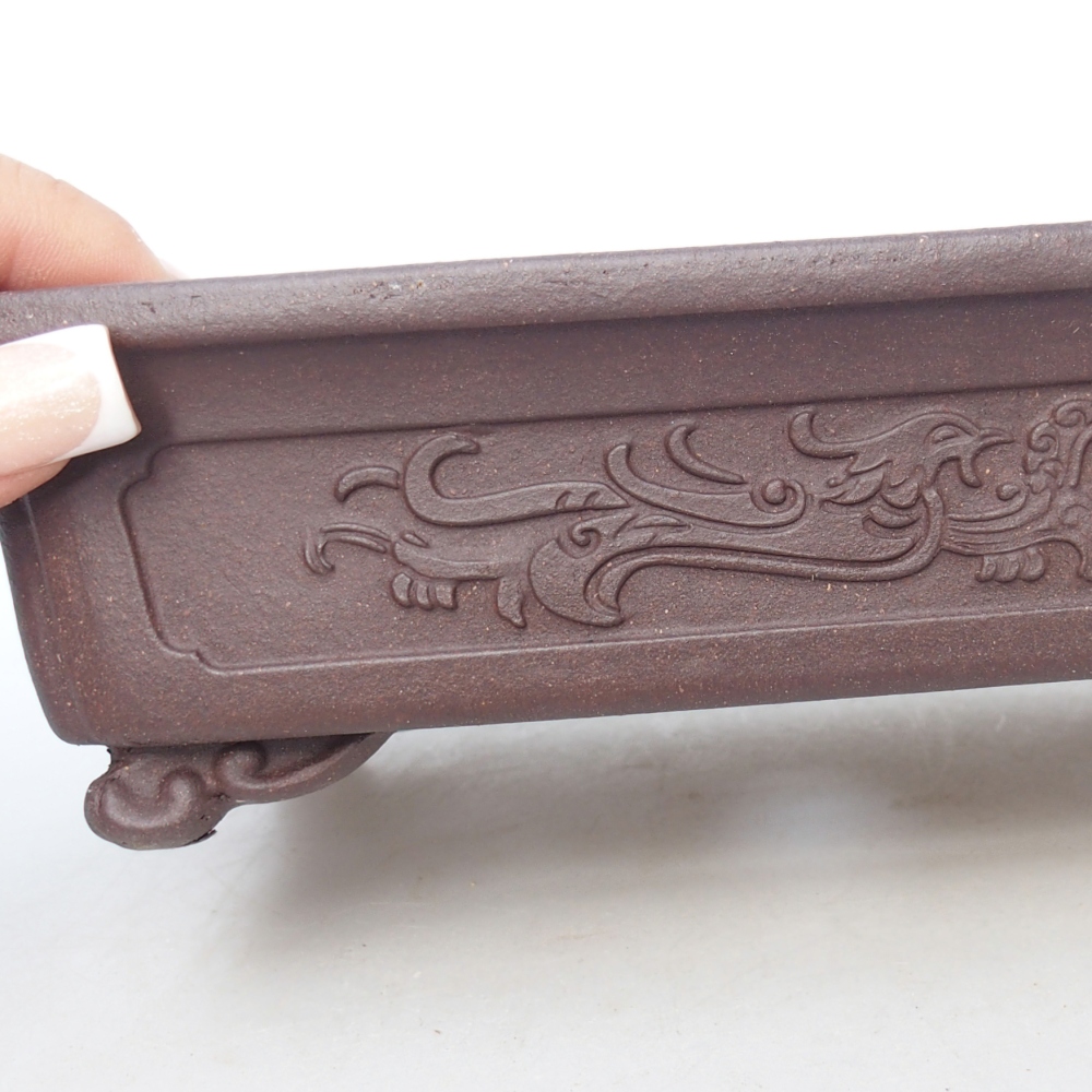 Bowl 17,5 x 13,5 x 5,5 cm brown