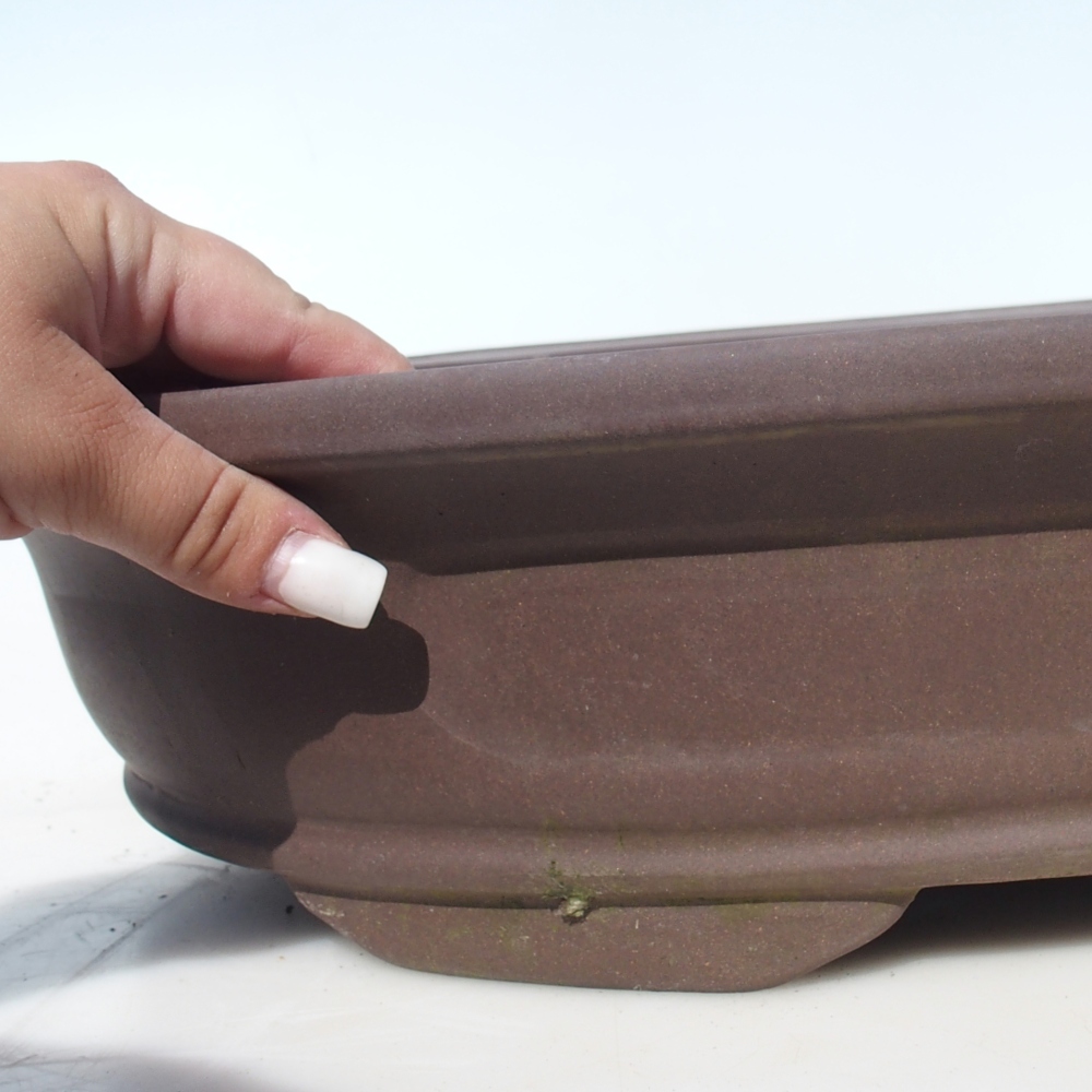Bonsai bowl 50,5 x 40 x 10,5 cm - brown