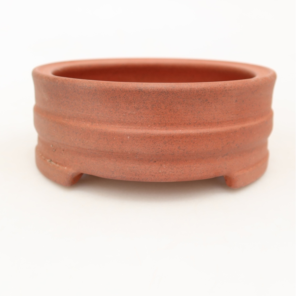 Ceramic Bowl, 13 x 13 x 5 cm, brick red