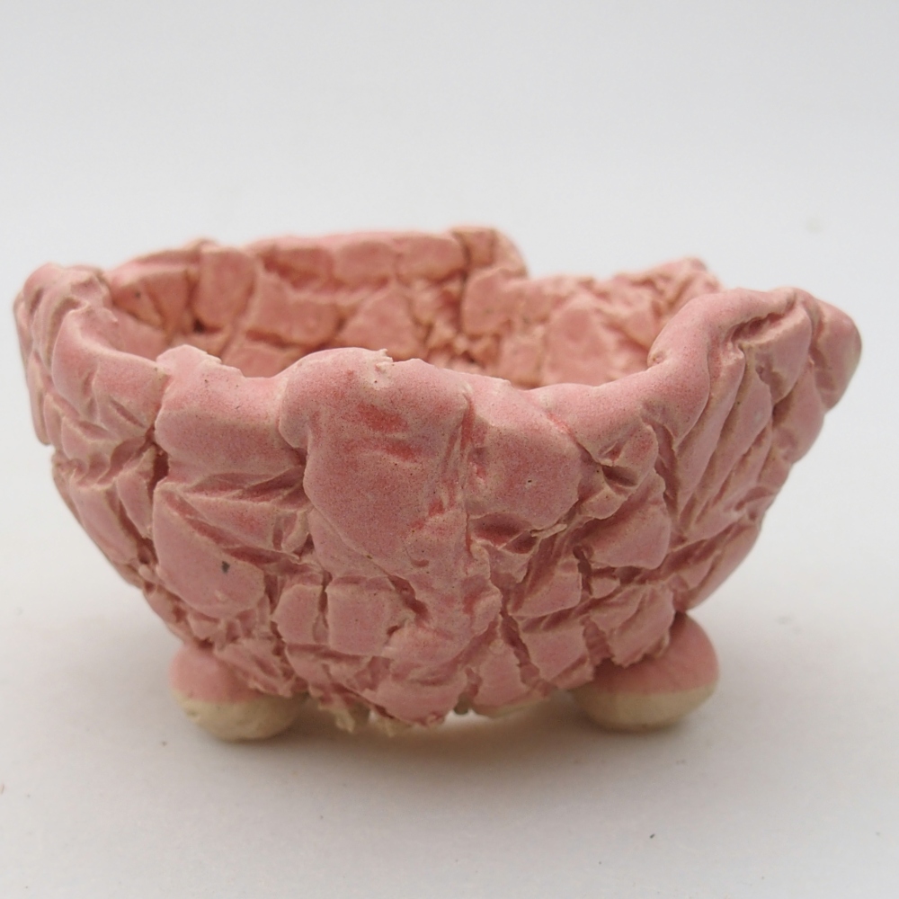 Ceramic Shell 9 x 8,5 x 5 cm , colour pink