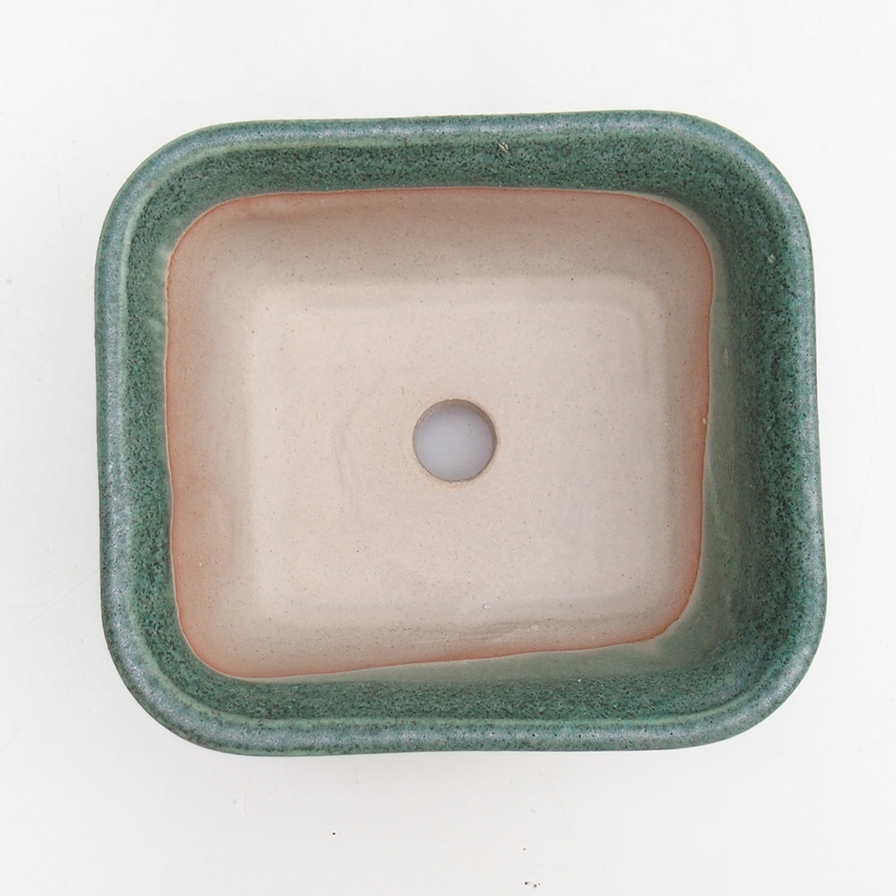 Bonsai bowl H38 - 12 x 10,5 x 5 cm. - green