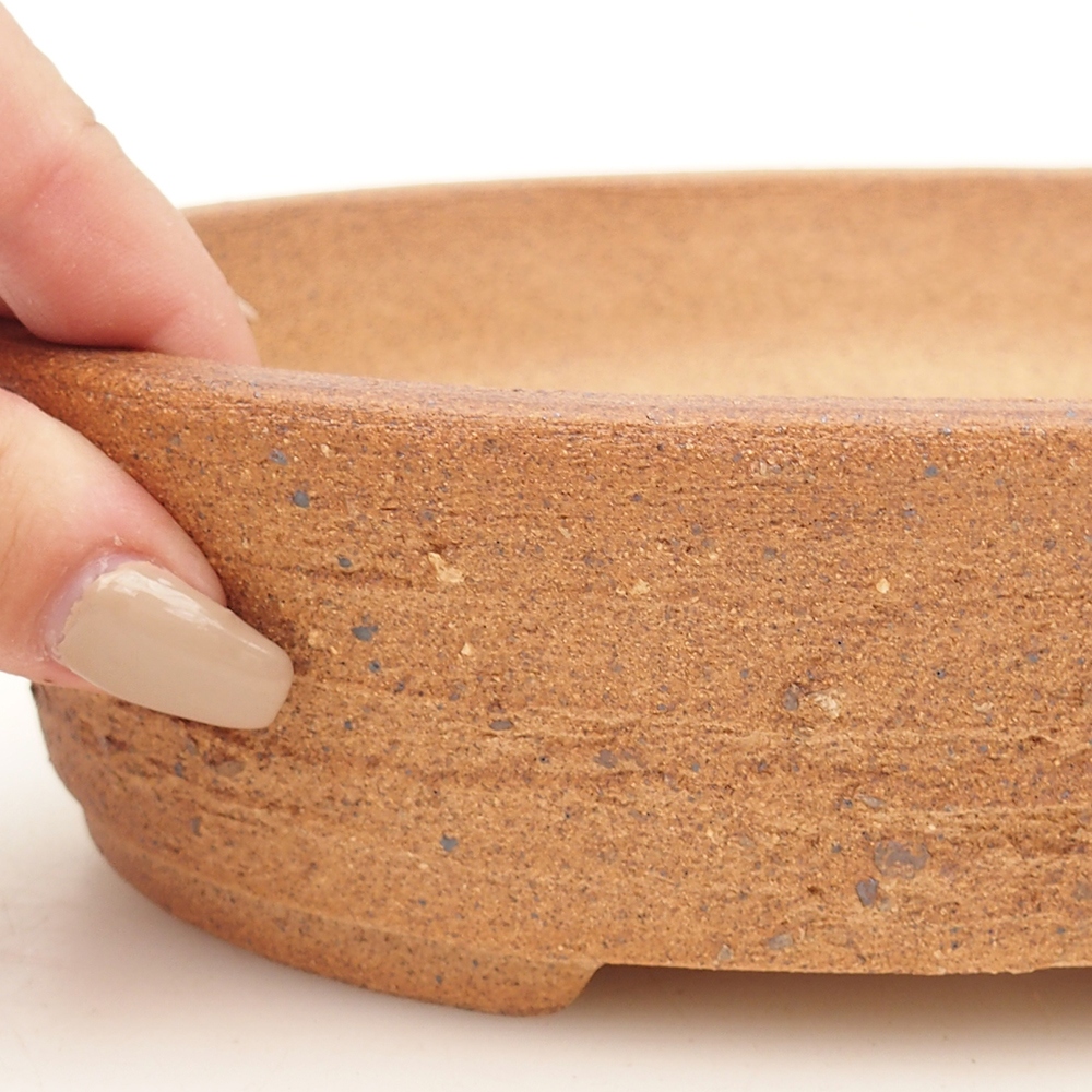 Bonsai bowl 20 x 16 x 5,5 cm , colour brown
