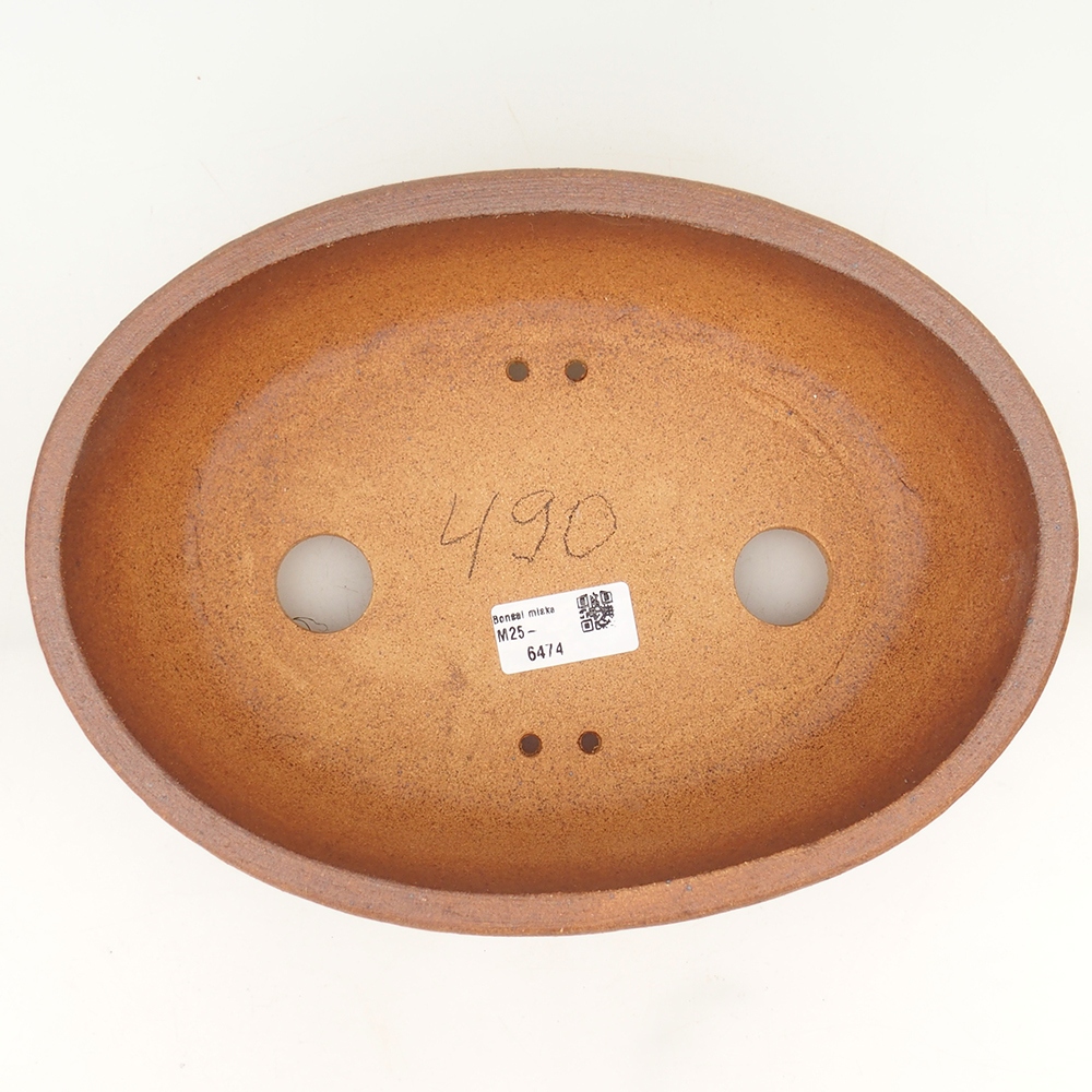 Bonsai bowl 26 x 19 x 8,5 cm , colour brown