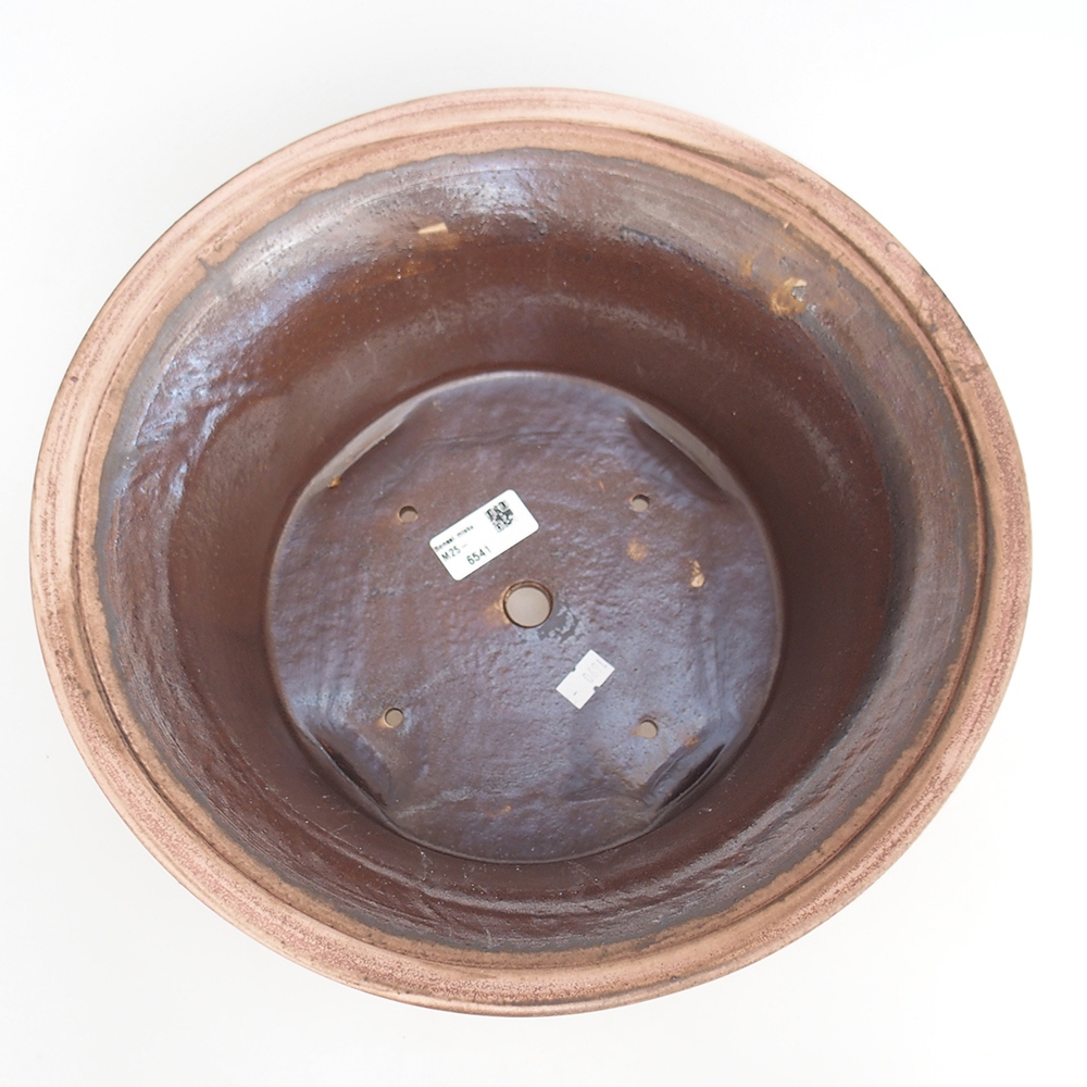Ceramic bonsai bowl 32 x 32 x 14 cm, pink