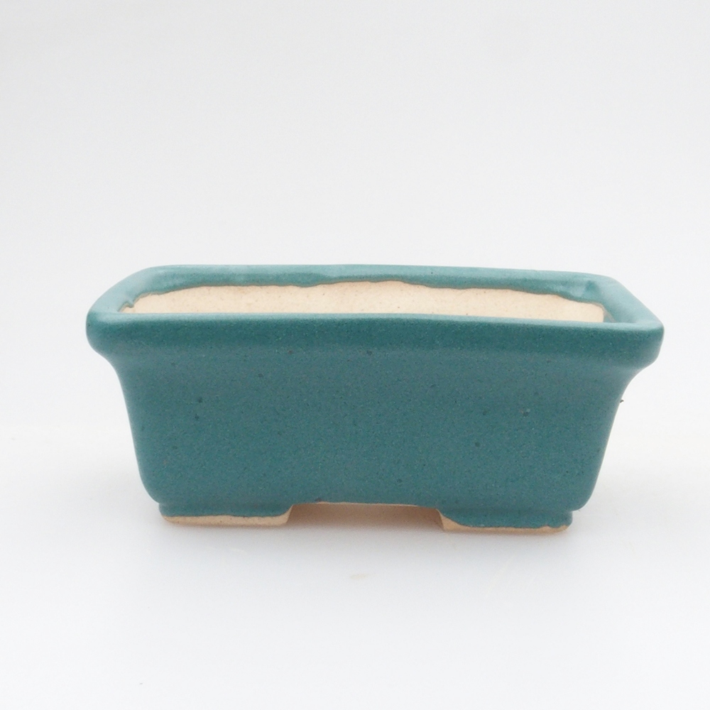 Ceramic bonsai bowl 6,5 x 4 x 2,5 cm, color blue