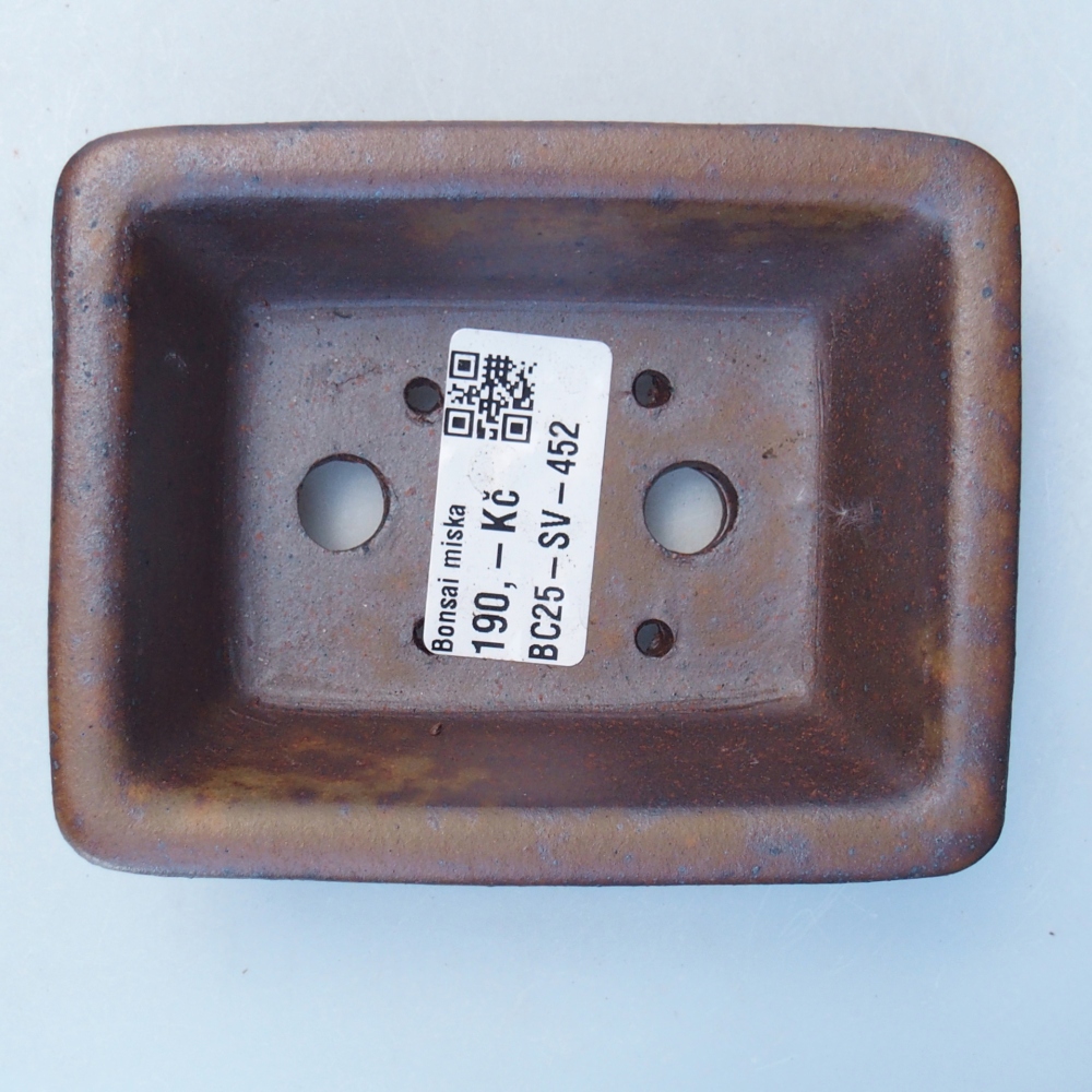Bowl 10,5 x 8 x 4 cm brown