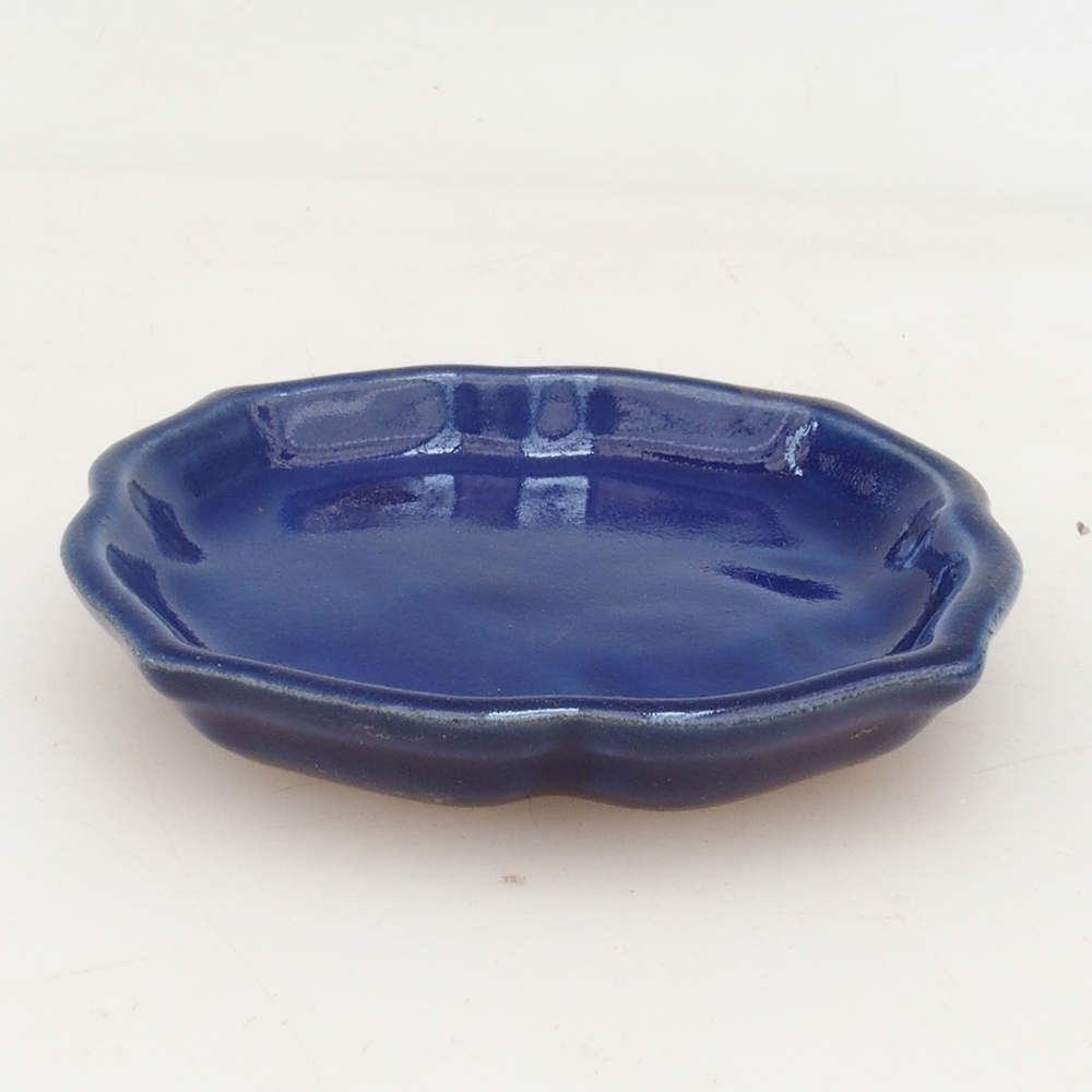 Ceramic bowl H95 - 8 x 8 x 1 cm - blue