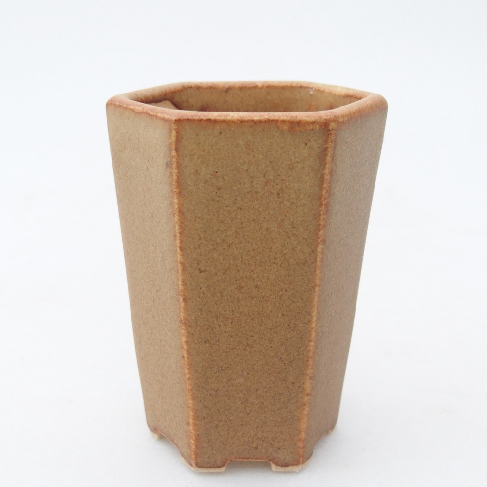 Mini bonsai bowl 5 x 4,5 x 6,5 cm, brown