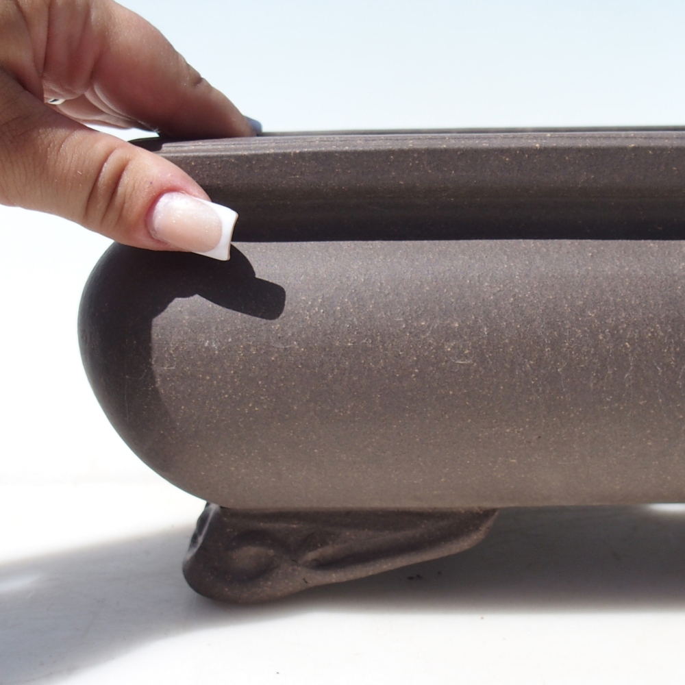 Bowl 32 x 21 x 12 cm grey