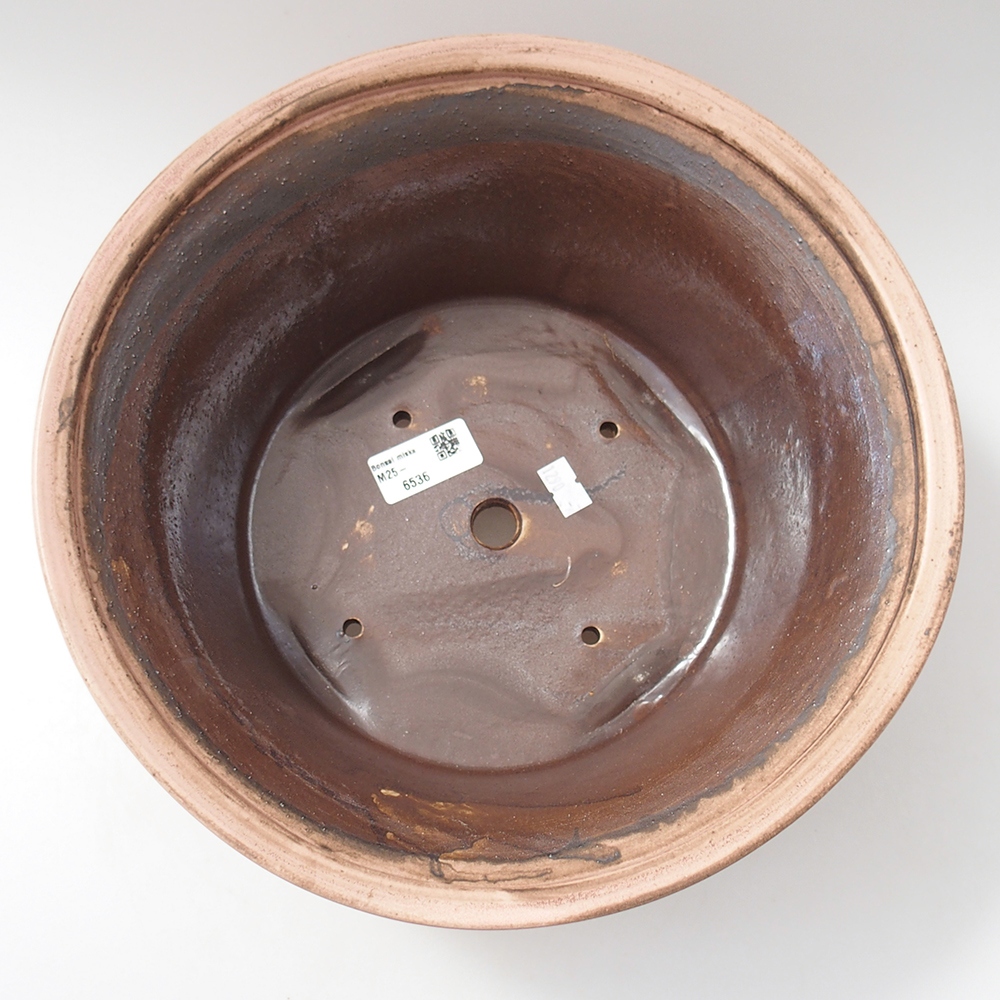 Ceramic bonsai bowl 29 x 29 x 12 cm, pink