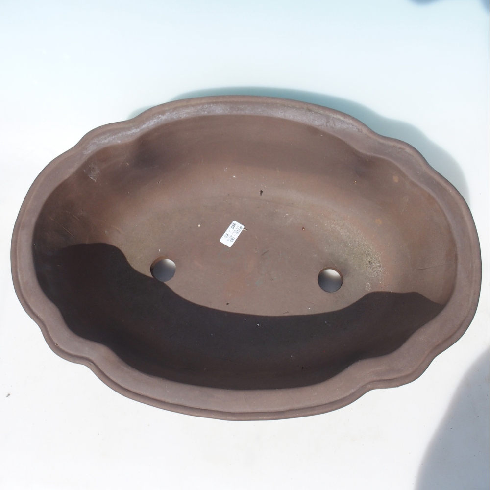 Bonsai bowl 61 x 44,5 x 18,5 cm - brown