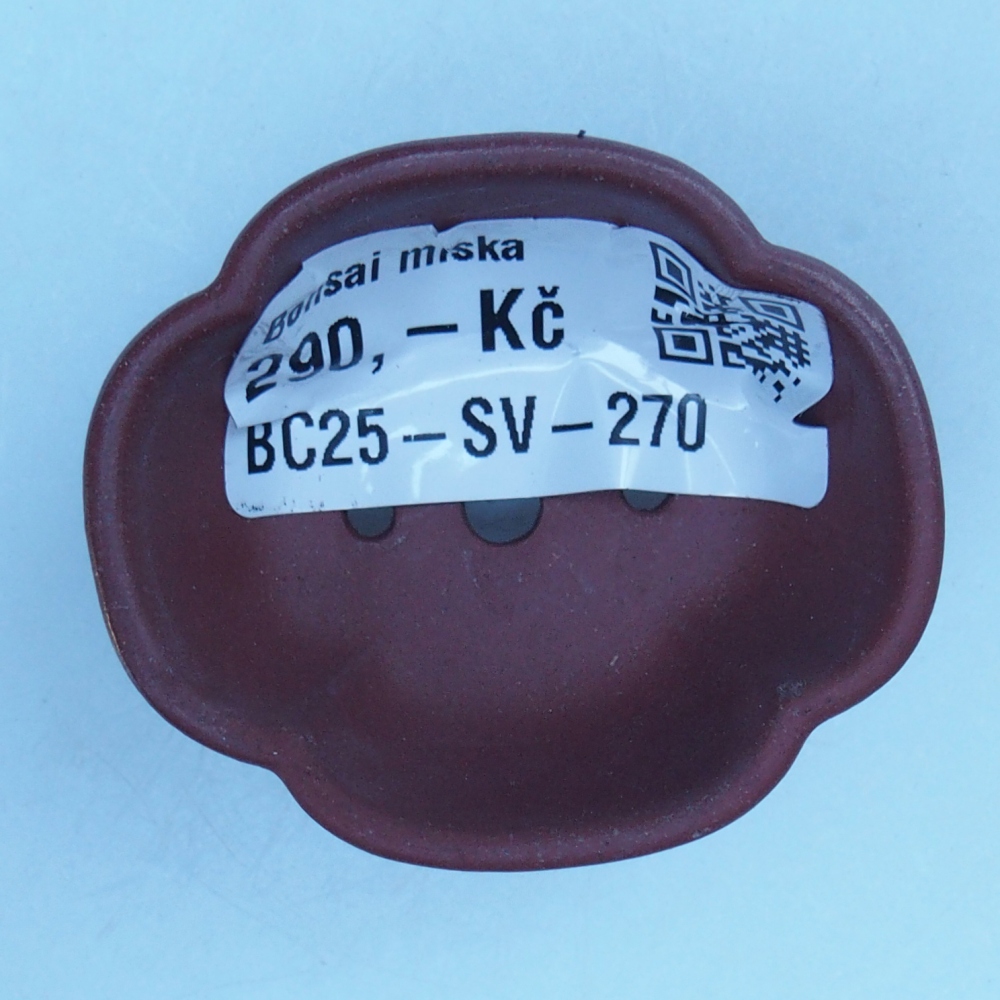Bowl 4,5 x 4 x 2 cm brown